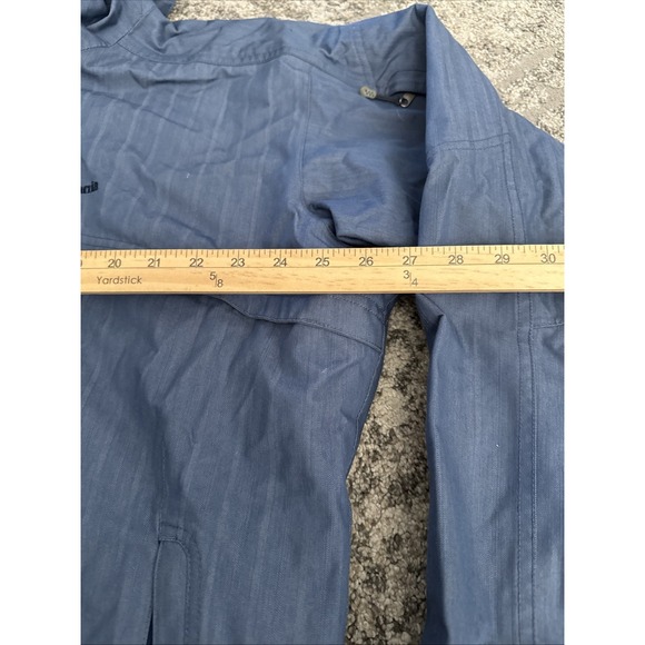 Patagonia Rubicon‎ Jacket Men's XL Blue Water Repellent Hooded Full Zip - Picture 7 of 14
